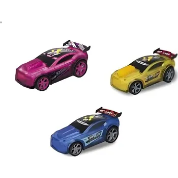 autíčko KS racer auto na baterie se zvukem 3 - žluté