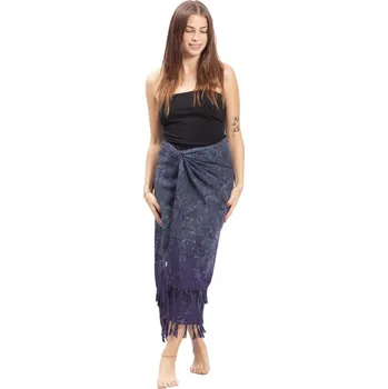 Šátek Sarong BALI BATIK fialový XIII.