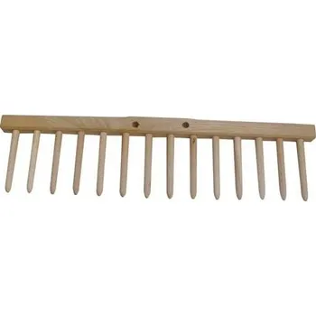 Hrábě Hrábě dřevěné 14 kolíků dřevěných, d.48cm bez násady