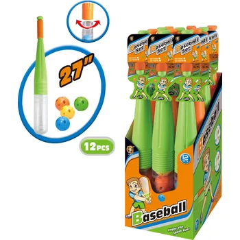 Baseballová sada s míčky 69 cm - 2 druhy