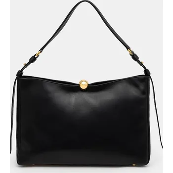 Kabelka Kožená kabelka Furla černá barva, WB01365.BX3168.O6000 99X, vel. ONE SIZE