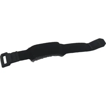 Klasická kytara Tlumič hluku pro kytaru Nastavitelná bavlněná páska na hmatník Kytarový mute popruh pro čistý zvuk při cvičení a nahrávání Bez rušivých tónů černá