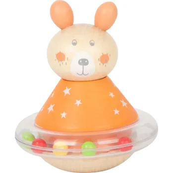 Dřevěná hračka small foot Točíčí pastelové zvířátko 1 ks králiček