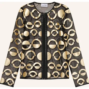 Dámský blejzr Joseph Ribkoff Dámská Bunda Ze Síťoviny, zlatá / černá, 42