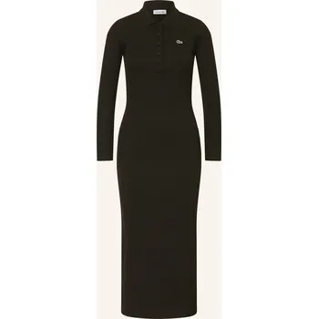 Dámské šaty Lacoste Dámské Jerseyové Polo Šaty, černá, 34