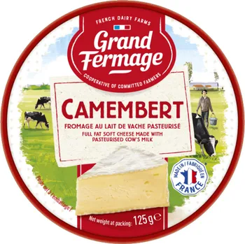 Grand fermage camembert kravský sýr 125g