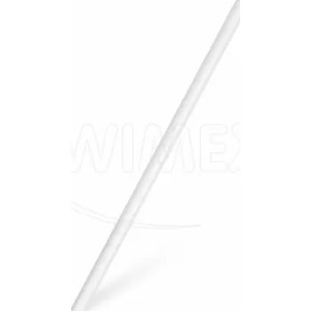Jednorázové nádobí Slámka papírová bílá `JUMBO` Ø8mm x 20cm [100 ks]