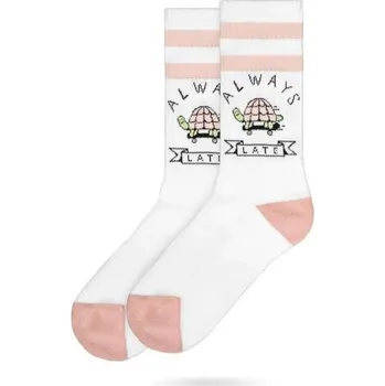 Dámské ponožky PONOŽKY AMERICAN SOCKS Always Late - bílá + při osobním odběru 332 Kč