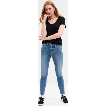 Dámské džíny Džíny pro ženy GAP Mid Rise Universal Legging 619312-00 Velikost: 26LONG - prodloužená délka Tričko zdarma při nákupu nad 3000,-!