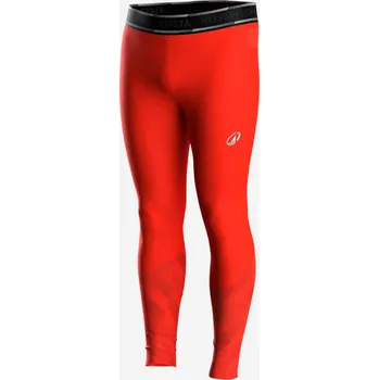 Pánské legíny KIPSTA Spodní fotbalové termolegíny Keepdry Light pro dospělé 2XL / W43 L34 ČERVENÁ