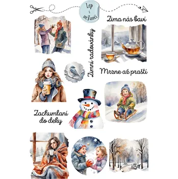 samolepka SAMOLEPKY ZIMA 3