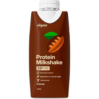 Nápoj pro sportovce Vilgain Protein Milkshake 330 ml cocoa
