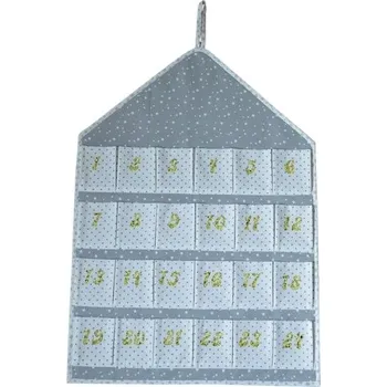 Kalendář Šatoli.cz Závěsný látkový adventní kalendář nejen pro děti