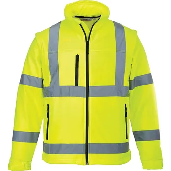 PORTWEST Hi-Vis softshelová bunda (3L) Velikost: M, Barva: žlutá