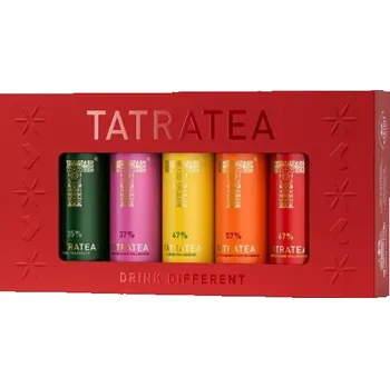 Likér Tatratea červená mini set 5x0,04l