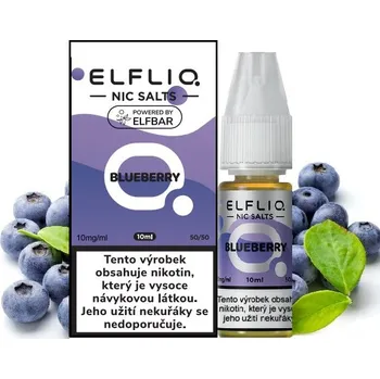 vaporizér Liquid ELFLIQ Nic SALT Blueberry 10 ml 10 mg