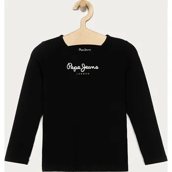 Dětské tričko s dlouhým rukávem Pepe Jeans Hana PG501364 černá 99X, vel. 164