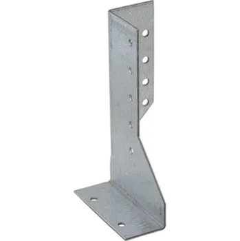 Tesařské kování DOMAX WBD trámová botka dělená WBD 130 pravá - 28 x 130 x 75 mm (10 ks)