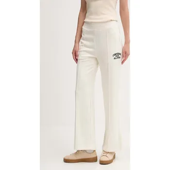 Tepláky Converse béžová barva, s aplikací, 10026779-A03 10026779.A03 01X, vel. XL