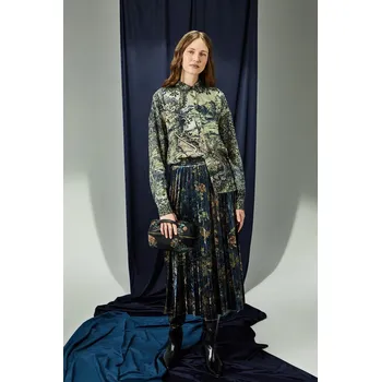 Dámská sukně Sukně Medicine tyrkysová barva RW25-SDD853 69B, vel. L