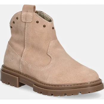 Dívčí tenisky Dětské semišové boty Primigi růžová barva, PFS 69098 6909800.25.29 30X, EUR 25