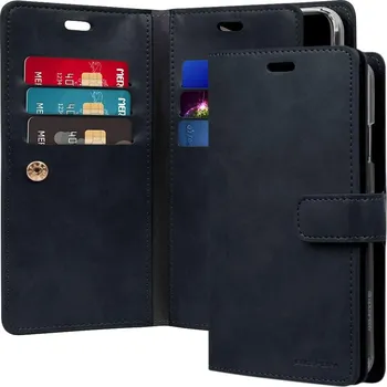 Pouzdro na mobilní telefon Mercury Knížkové pouzdro na iPhone XR - Mercury, Mansoor Diary Navy