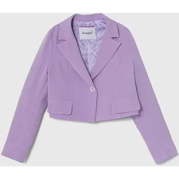 Dámské sako Dětské sako Pinko Up S4PIJGJK039 fialová 04X, vel. 128