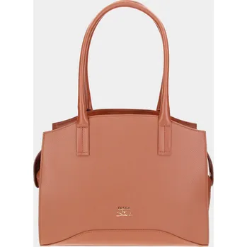 Kabelka Shopper kabelka Mossy hnědá/zlato