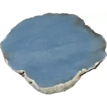 Přírodní kámen Angelitový plátek v AA kvalitě z Peru, 106 g