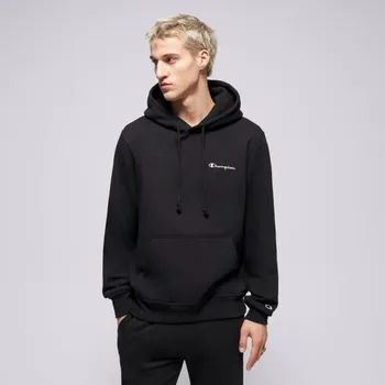Pánská móda Champion Mikina S Kapucí Hooded Sweatshirt Černá M 221790KK001