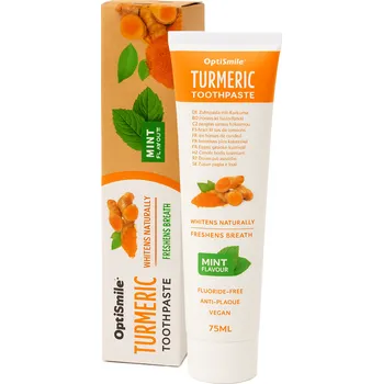 zubní pasta Přírodní zubní pasta - Kurkuma a máta - OptiSmile - 75ml