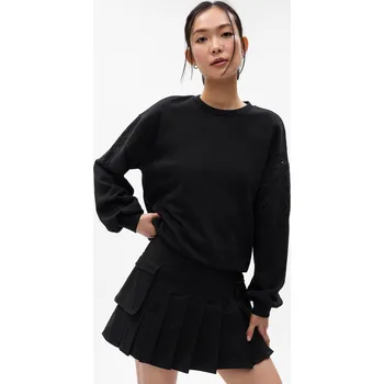 Dámská mikina GAP Dámská Mikina crop vintage 729652-00 Velikost: XS Tričko zdarma při nákupu nad 3000,-!