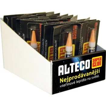 Kancelářské lepidlo ALTECO vteřinové lepidlo Super Glue 3 g