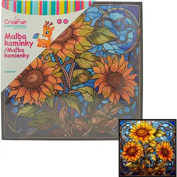Diamantové malování Diamantové malování - Slunečnice 30 x 30 cm