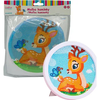 Diamantové malování Diamantové malování s rámem - Kreslený koloušek 17 cm