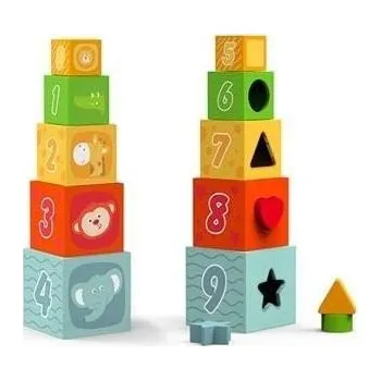 BABU - Skládačka - vkládačka kostky