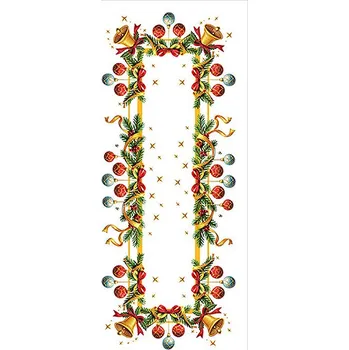 Vánoční dekorace 4sleep Vánoční ubrus 30 × 45 cm - baňky