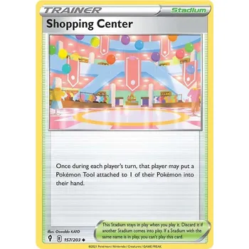 Karetní hra Shopping Center 157/203 - Evolving Skies Typ karty: Reverse Holo