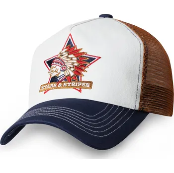 Kšiltovka Stars and Stripes Trucker kšiltovka - Indian Velikost: Unisize (S-XL)