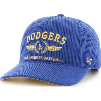 Kšiltovka Manšestrová kšiltovka 47 brand MLB Los Angeles Dodgers B.SKYLC12EWP.RY modrá 55X, vel. ONE SIZE
