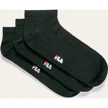 Pánské ponožky Fila - Ponožky (3 pack) F1709.D černá 99X, vel. 43/46