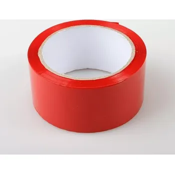 RC náhradní díl Páska ČERVENÁ 50mm samolepící (66 m)
