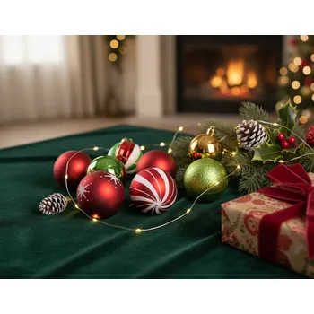 Vánoční dekorace RIJA AMERI | Ozdoby v americkém stylu, 30 kusů | 713422 Cena za 30 kusů v balení