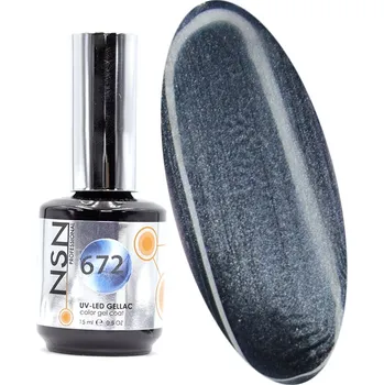 Lak na nehty NSN Professional UV/LED Gellac - 672