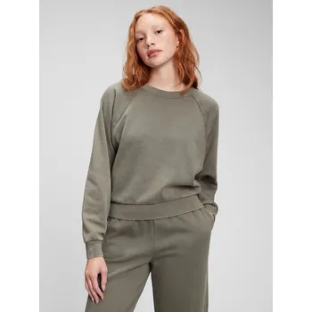 Dámská mikina GAP Dámská Mikina raglan crop 758149-03 Velikost: M Tričko zdarma při nákupu nad 3000,-!