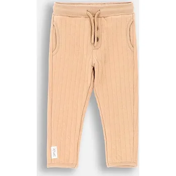 Kojenecké oblečení Dětské tepláky Coccodrillo ZC4121101SBN béžová 80X, vel. 62