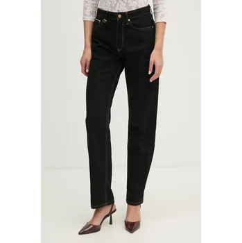 Dámské džíny Džíny United Colors of Benetton dámské, high waist, 49BTDE023 černá 99X, vel. 26