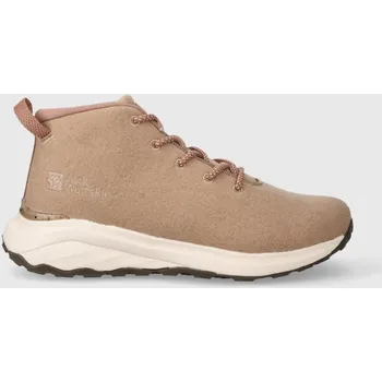 Dámská zimní obuv Boty Jack Wolfskin Campfire Wool Mid 4059951 hnědá 84X, EUR 39