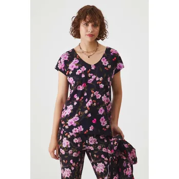 Pánské tričko Bavlněné tričko Medicine černá barva RW24.TSD013 99A, vel. M