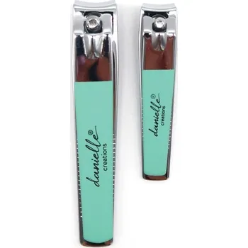 Nůžky na nehty Danielle Beauty Nail Clipper Duo 2-pack DC0101AST vícebarevná MLC, vel. ONE SIZE